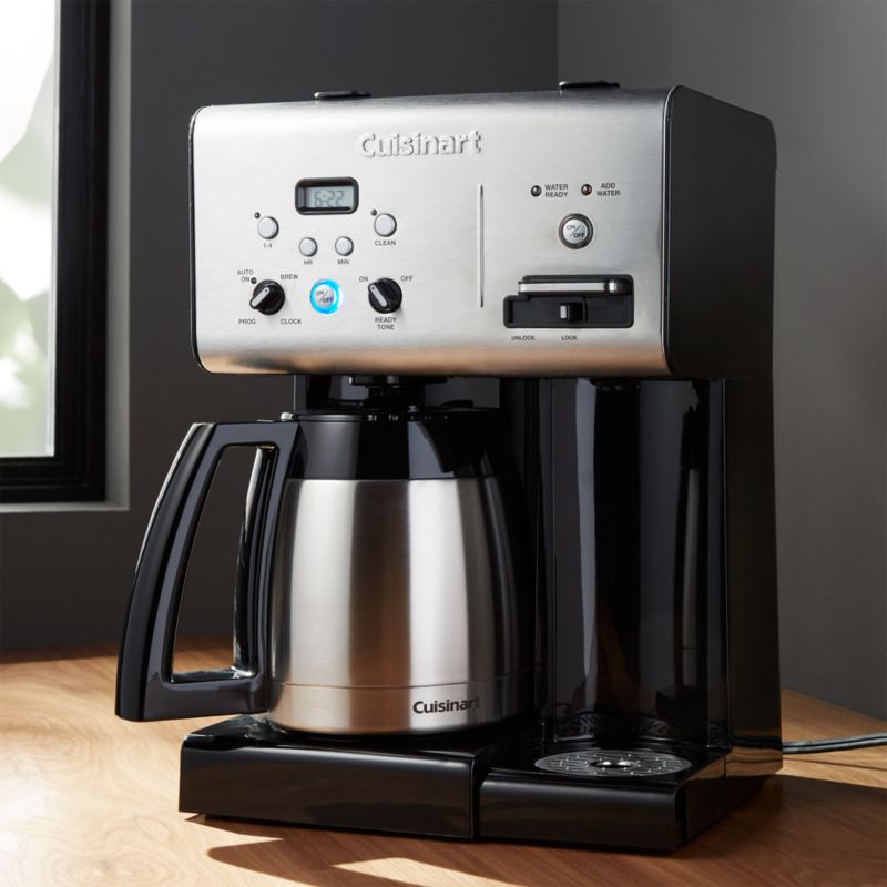 Cuisinart Plus 10-Cup Programmable Coffee Maker plus Hot Water System Crate and Barrel